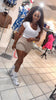 Wrinkle Texture Pocket Short (KHAKI)