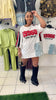 Letter Patch T-Shirt