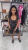 Kelli Fringe set(black)