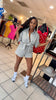 HEATHER GREY CARGO SET