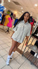 HEATHER GREY CARGO SET