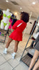 Dani Skort Set (Red)
