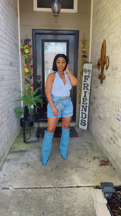 China bodysuit (White)