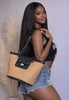STRAW TOTE BAG