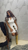 CUSTOM NOLA 504 DRESS -WHITE