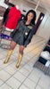CUSTOMS SAINT FAUX LEATHER JACKET