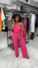 Niki Jumpsuit (Fuchsia)