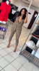 Leopard Capri Set