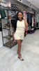Work It Romper(Cream)