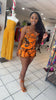 Cami Romper (Orange)