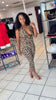 Leopard Capri Set