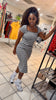 Kadence Dress (Lt. Charcoal)