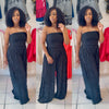 Ruffle Jumpsuit (Black)