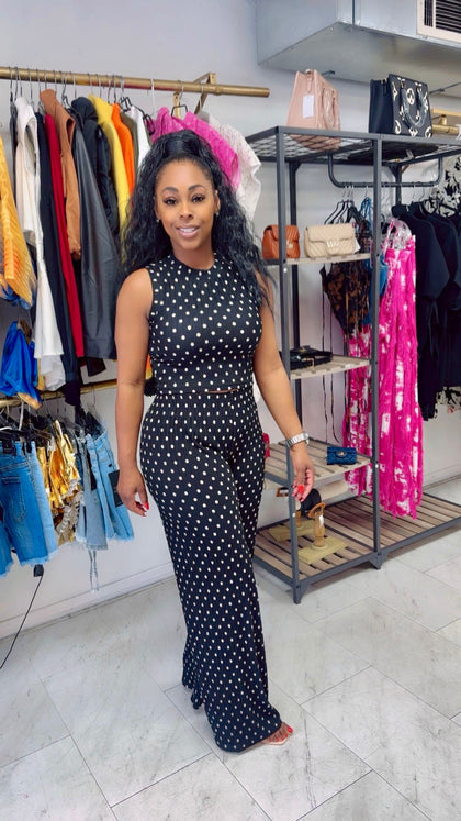 BENNI SET POLKA DOT
