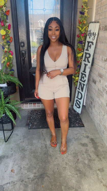 Kris Short Set (Tan)