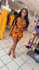 Cami Romper (Orange)