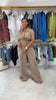TASHA T JUMPSUIT (BROWN)