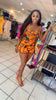 Cami Romper (Orange)