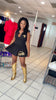 Custom New Orleans Saint Dress (Black)