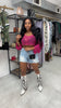 Tina Crop Top (Pink)