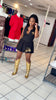 Custom New Orleans Saint Dress (Black)