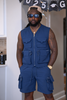 CODY SHORT SET (BLUE)