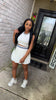 Allison Skort set (White)