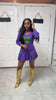 Mardi Gras Skirt Set (PURPLE)