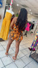 Cami Romper (Orange)