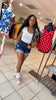 TOYA SHORTS (DRAK DENIM)