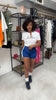 Stripe shorts (navy)