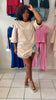 Janet Lace Dress (Beige)