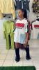 Letter Patch T-Shirt
