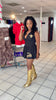 Custom New Orleans Saint Dress (Black)
