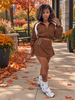 DANI SKORT SET (MOCHA)