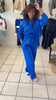 TRACI PANT SET (ROYAL BLUE)
