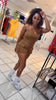 Kayla Short Set (Brown)