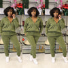 NENE FLEECE SET (ARMY)