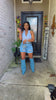 Boobie shorts (Med blue)