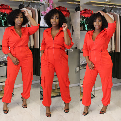 TAMMI JUMPSUIT (RED)