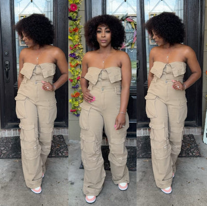 KJ JUMPSUIT (khaki)