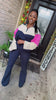 Don’t mention it pant set (navy cream)